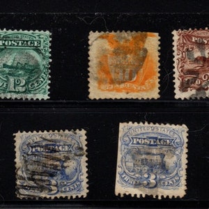 Vintage U.S. stamps