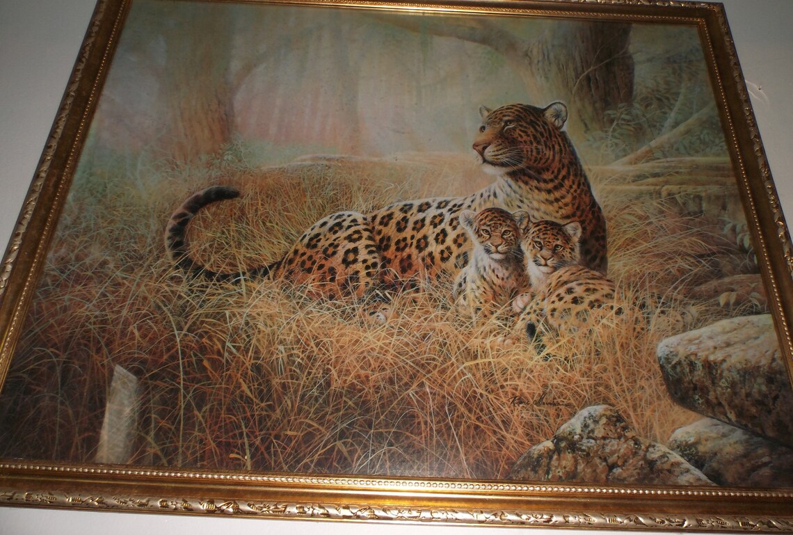 Large signed Ruane Manning Print Etsy