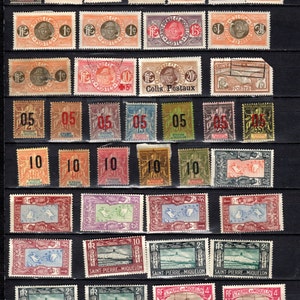 St. Pierre et Miquelon stamp collection