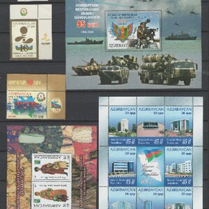 AZerbaijan stamp collection old and new