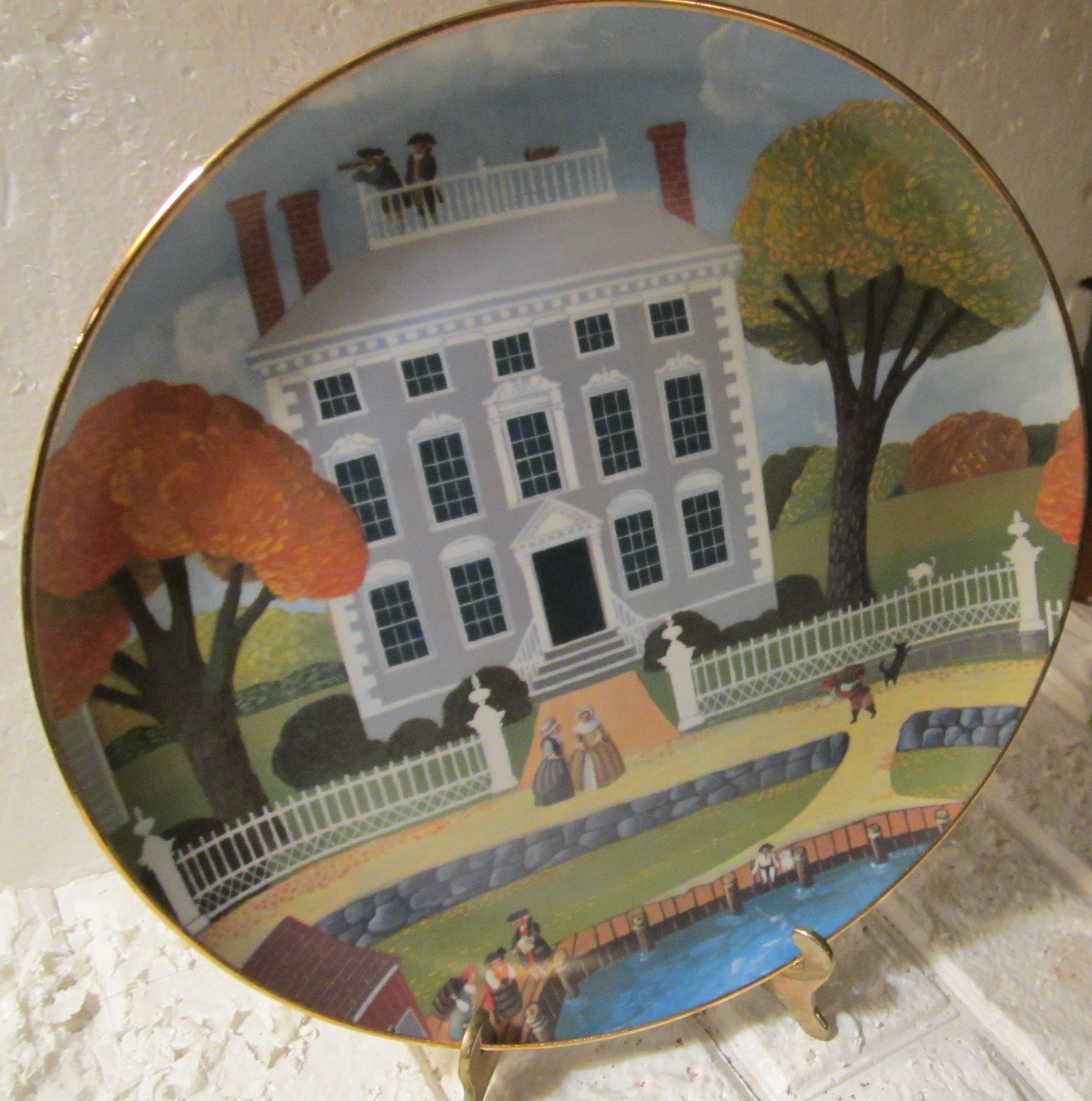 Colonial Heritage collectors plate Etsy