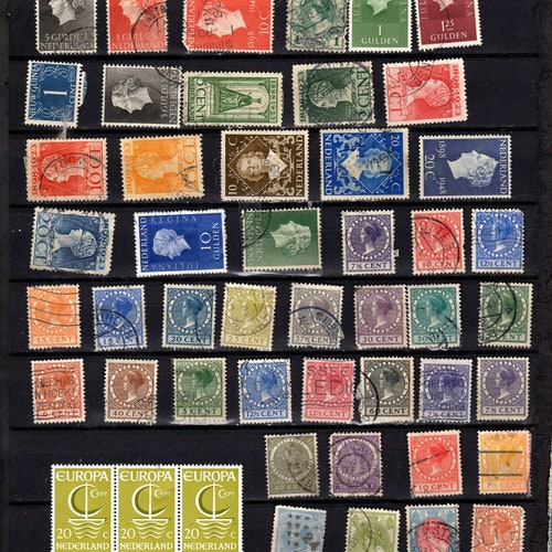 Netherlands stamp shops collection