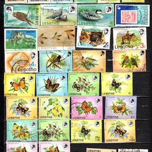Lesotho stamp collection