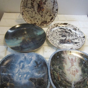 Native Indian collector plates