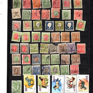 Iceland Mints and more stamp collection
