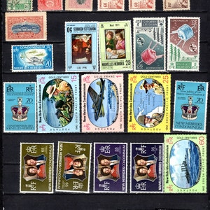 NEw Hebrides stamp collection