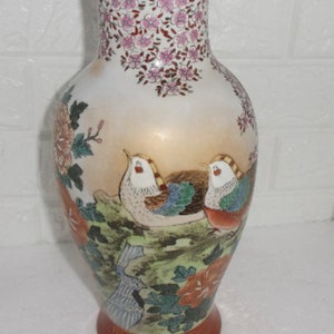 Hand painted chinese SATSUMA vase