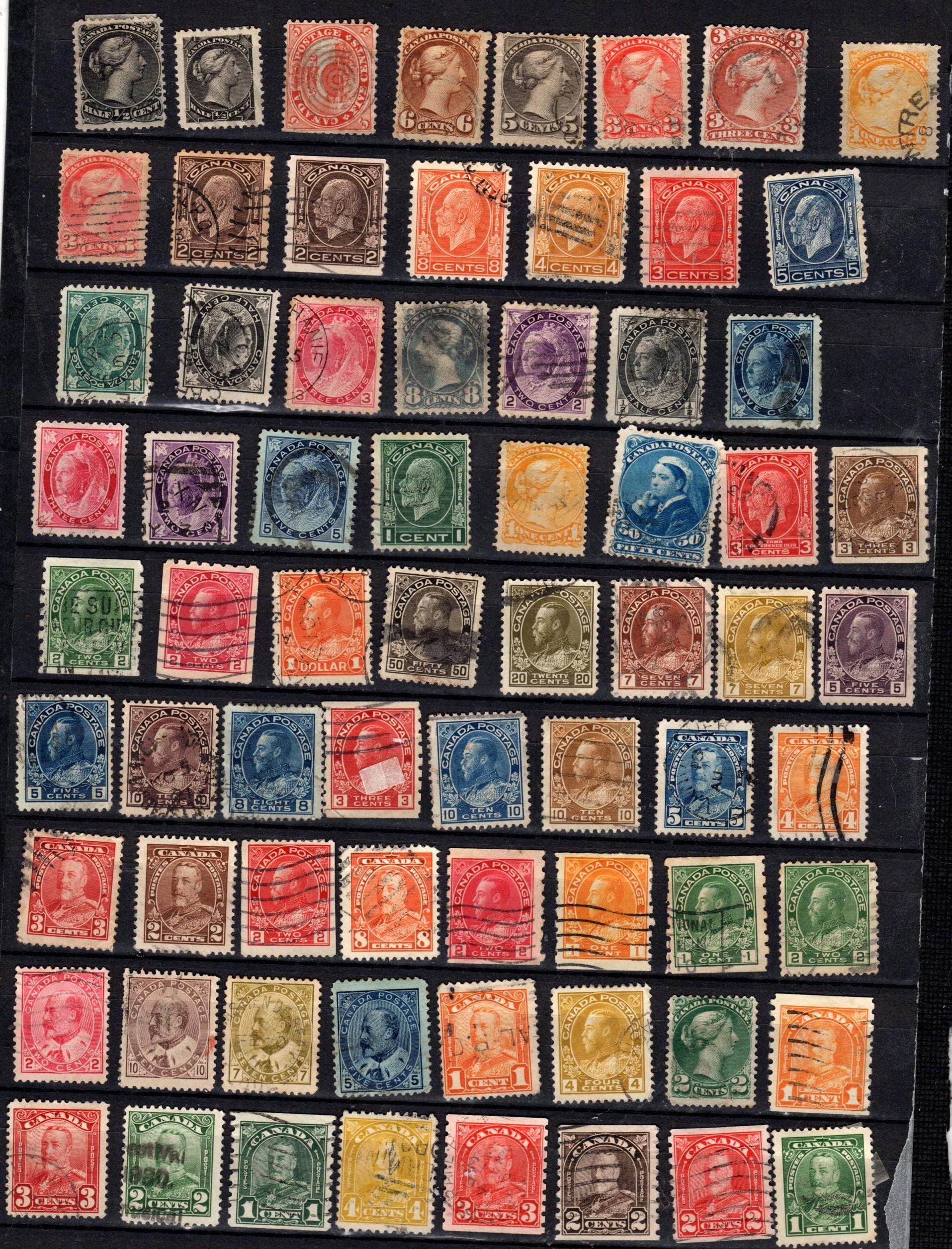 Canada stamp collection