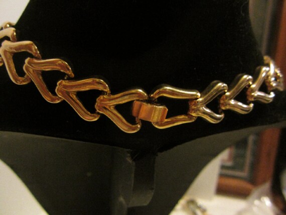 Fashion* gold toned chain necklace - image 2