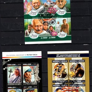 Sierra Leone MNH minisheet  stamp collection