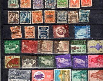 Palestine stamp collection
