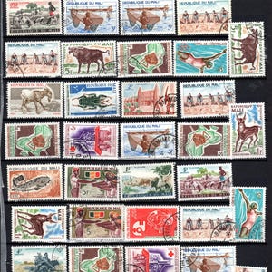 African continent stamp collection