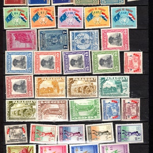 Paraguay 2 stamp collection