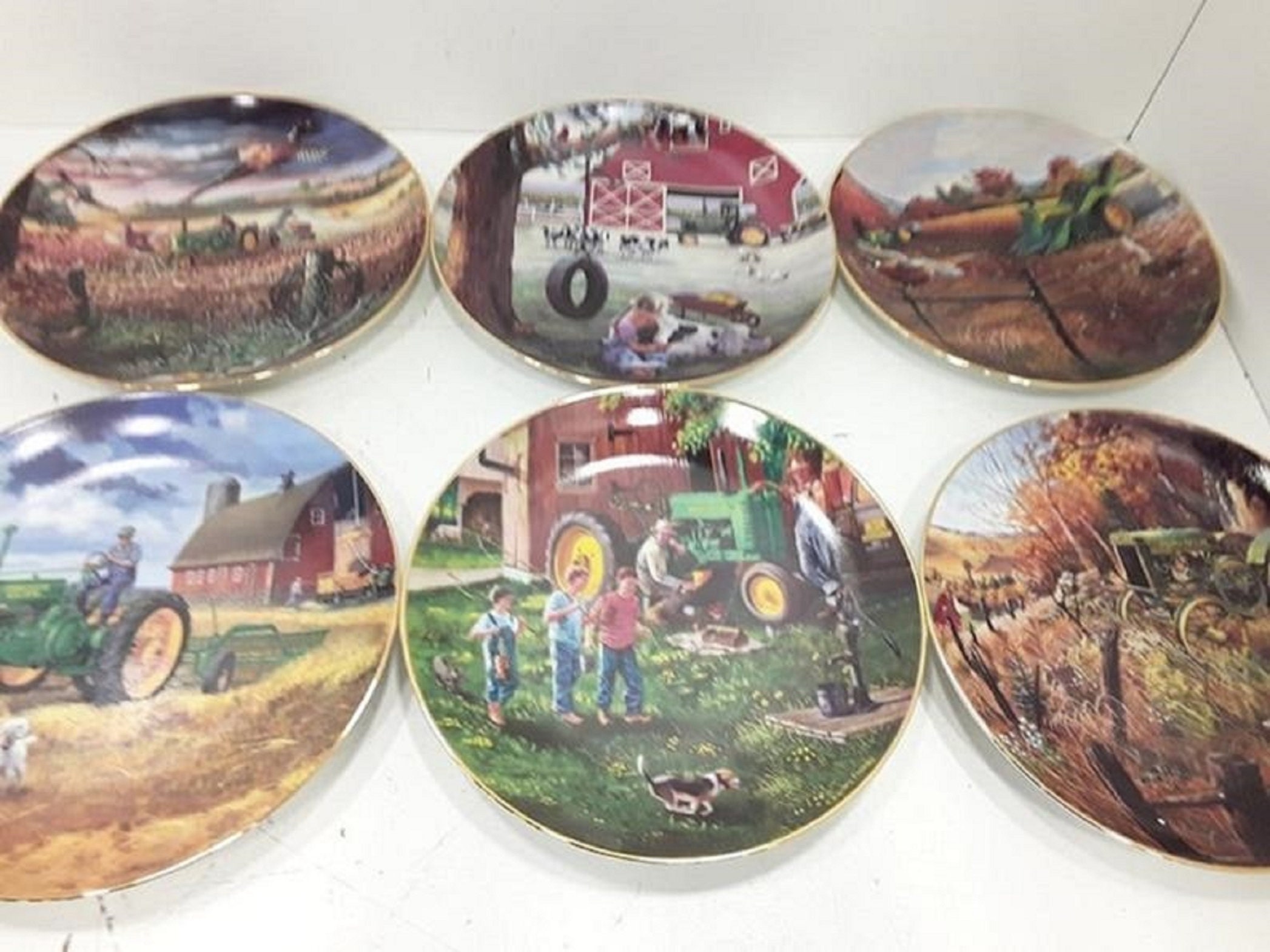 Vintage Danbury Mint life on the Farm Collectors Etsy