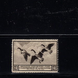 U.S. duck stamp 1936 department of agriculture