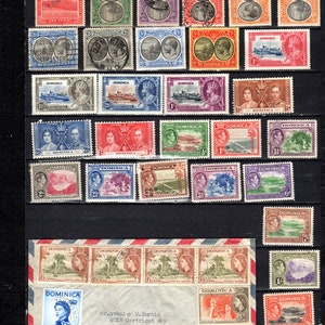 DOminica stamp collection