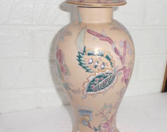 Tall Chinese ceramic urn vase