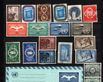 Collection de timbres des Nations Unies, New York, partie 1