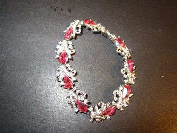 Vintage ORA 1940's Tennis Bracelet