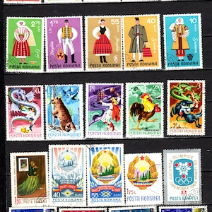 Romania stamp collection