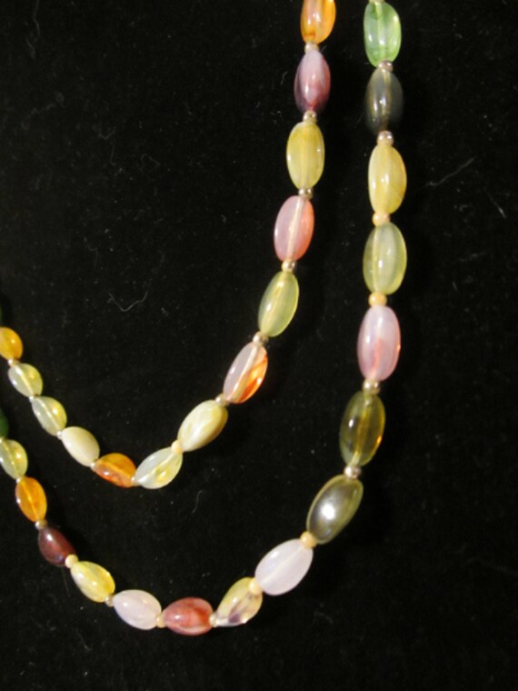 Colorful beaded necklace - image 2