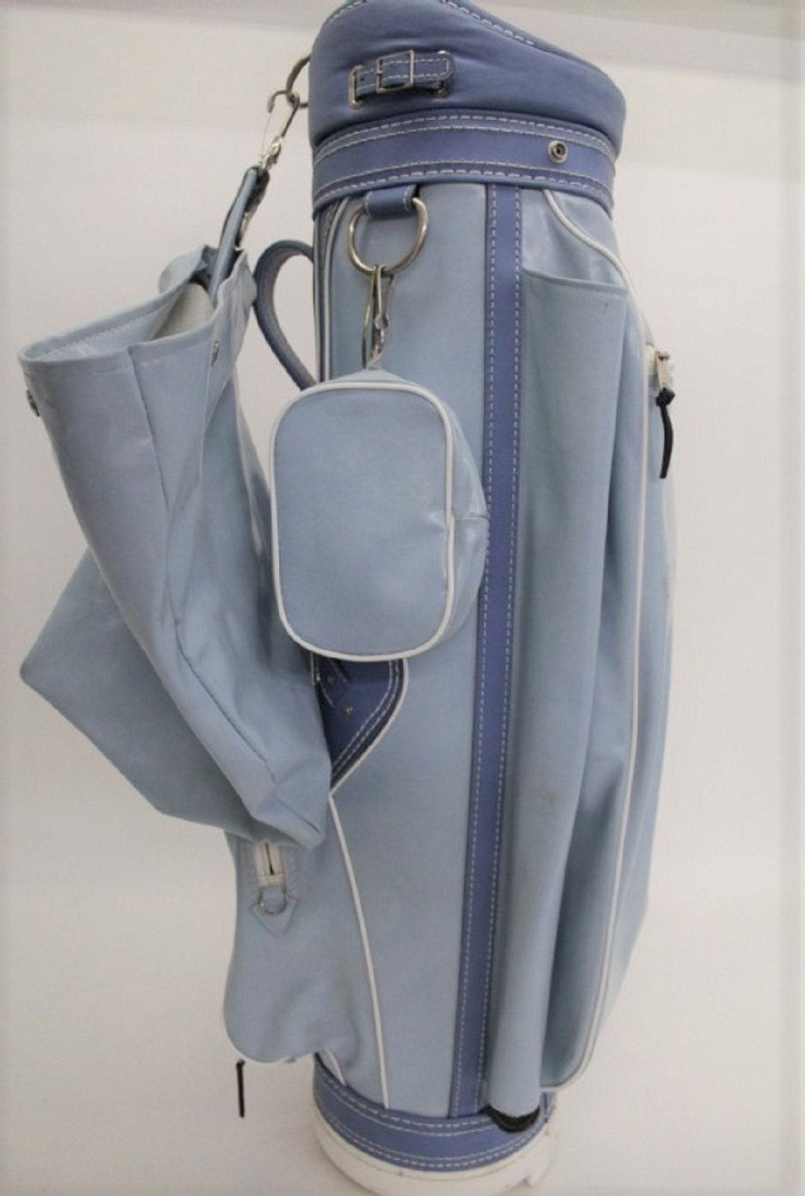 Eagles Landing Leather Golf Bag Etsy