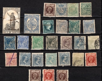 Early Spanish Dominion stamp collection