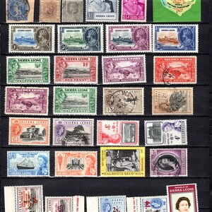 SIerra Leone stamp collection