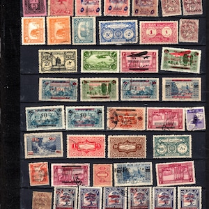 French Liban and more stamps collection