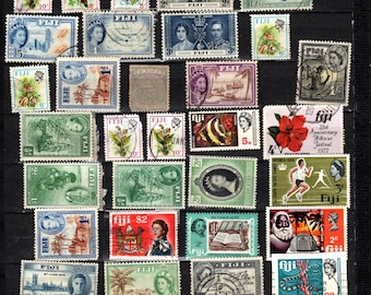 Collection de timbres des Fidji
