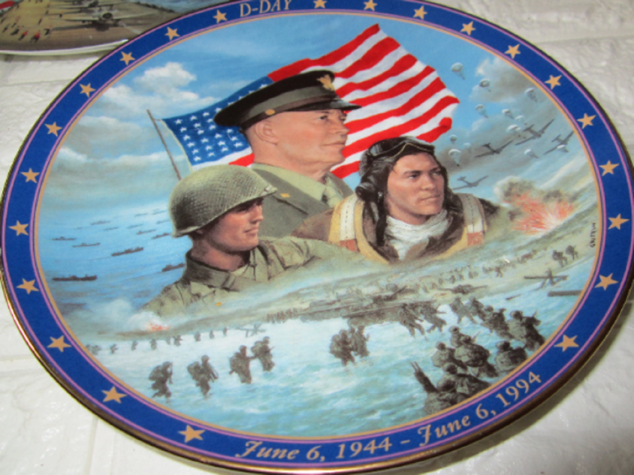 Patriot Decor Collector's Plates Set of 5 - Etsy