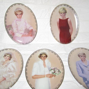Bradford Exchange Princess Diana collectible Plates set of 5