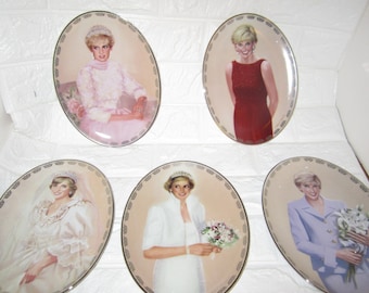 Bradford Exchange Princess Diana collectible Plates set of 5