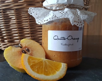 Quitte-Orange Marmelade / Fruchtaufstrich
