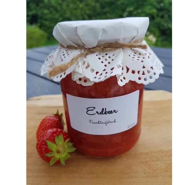 Erdbeer Marmelade / Fruchtaufstrich
