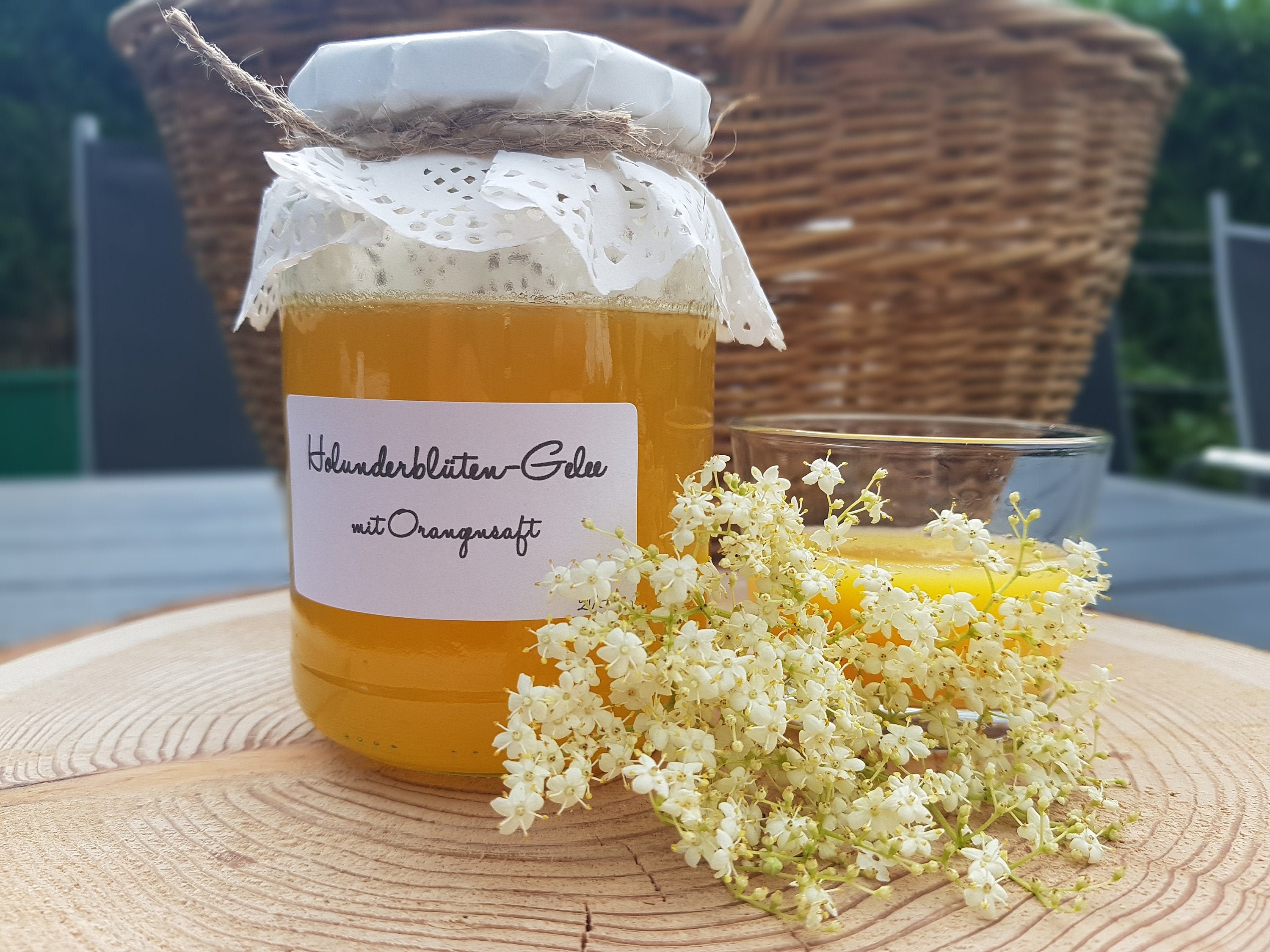 Holunderblüten Gelee mit Orangensaft/ Marmelade / | Etsy