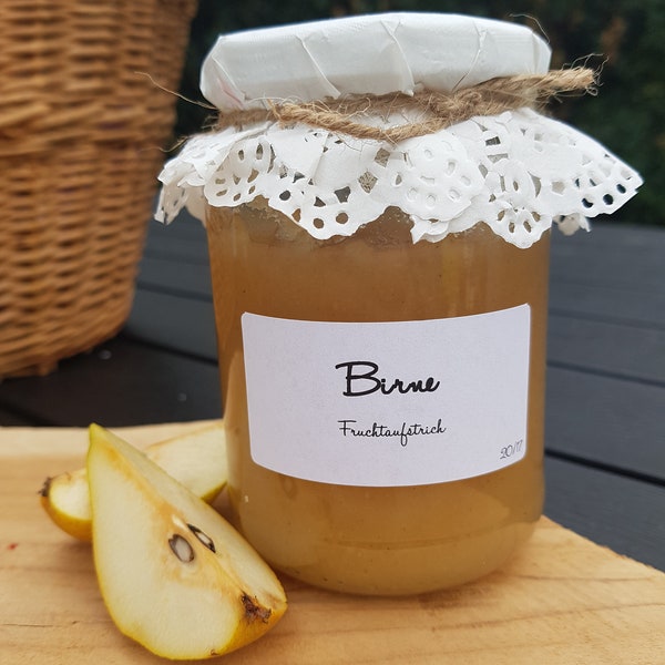 Birnen Marmelade/Fruchtaufstrich