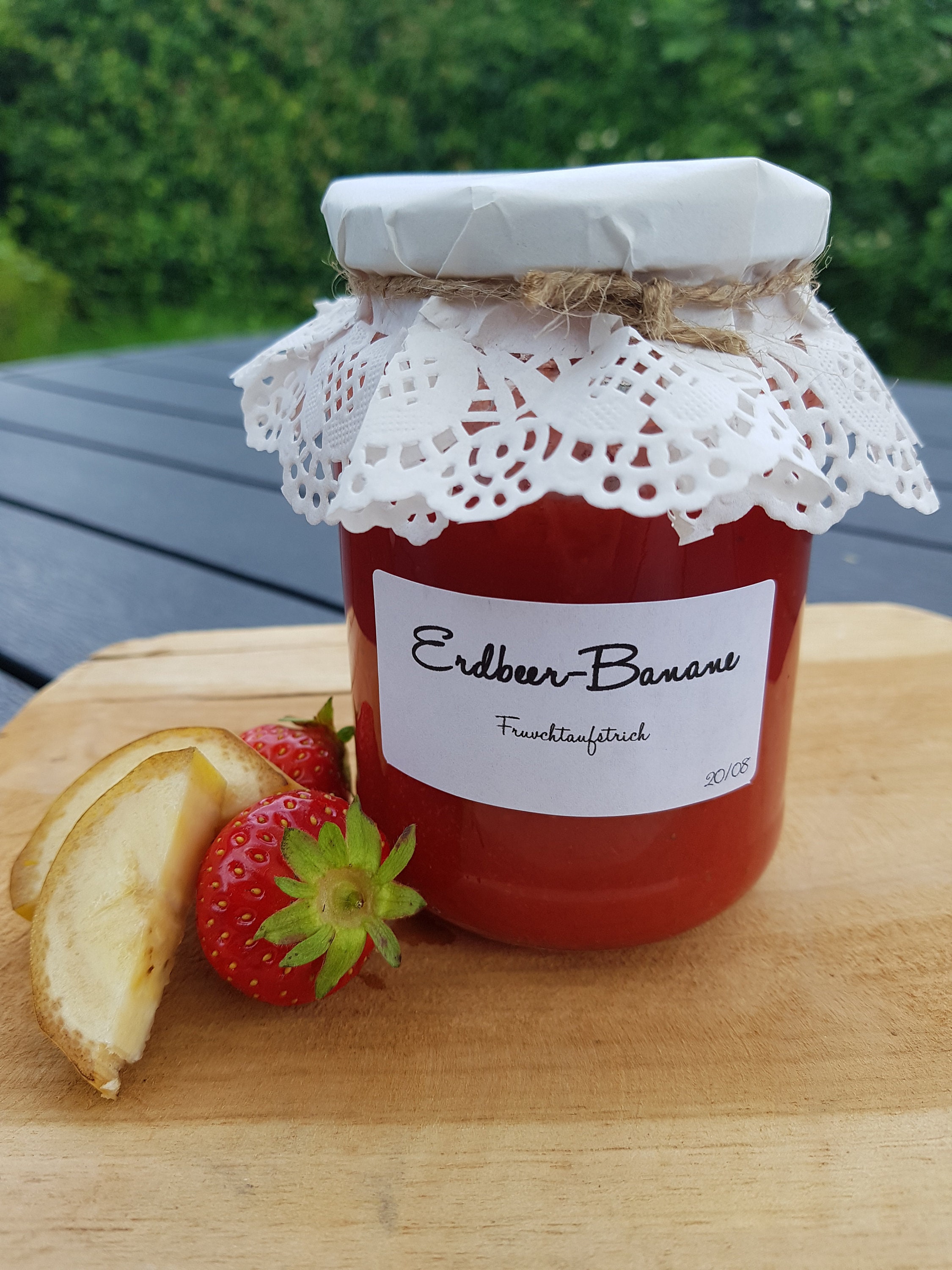 Erdbeer-Banane Marmelade / Fruchtaufstrich - Etsy.de