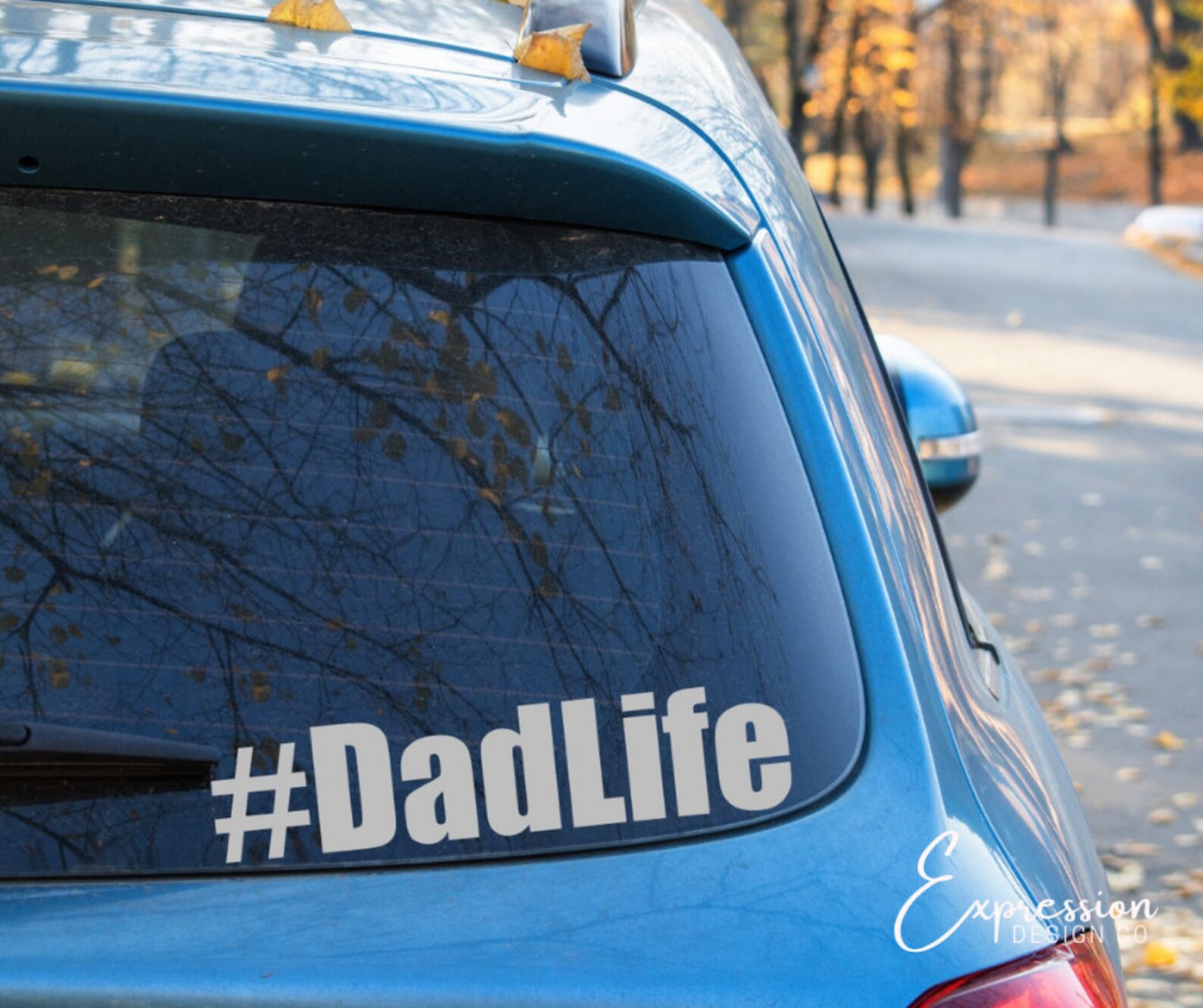 Dad Life Car Window Decal dadlife Decal Dad Sticker Dad Etsy