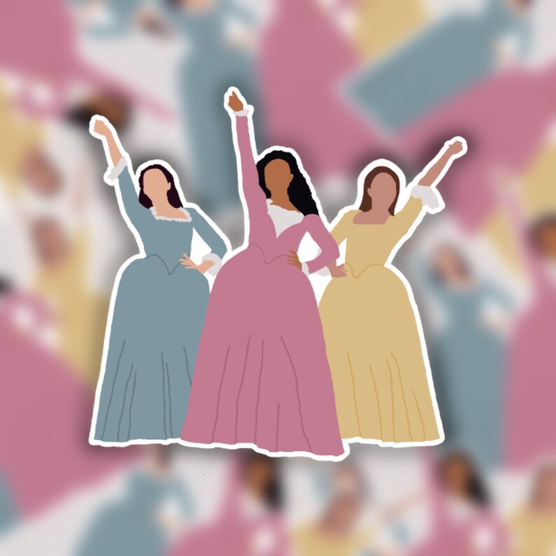 Hamilton Stickers Broadway Sticker Pack Hamilton Quotes Etsy