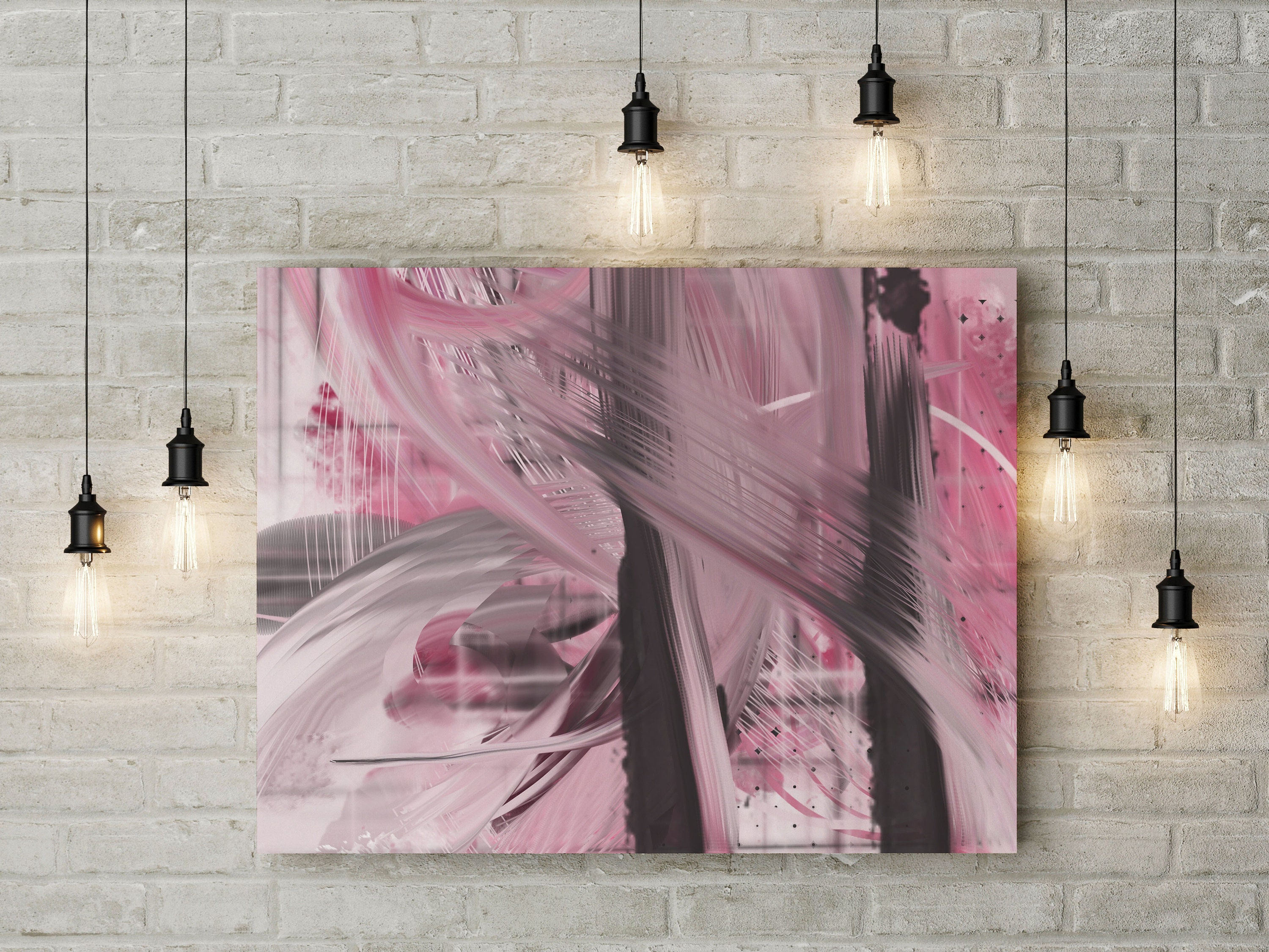 Abstract art print Trendy wall art Abstract digital download Etsy