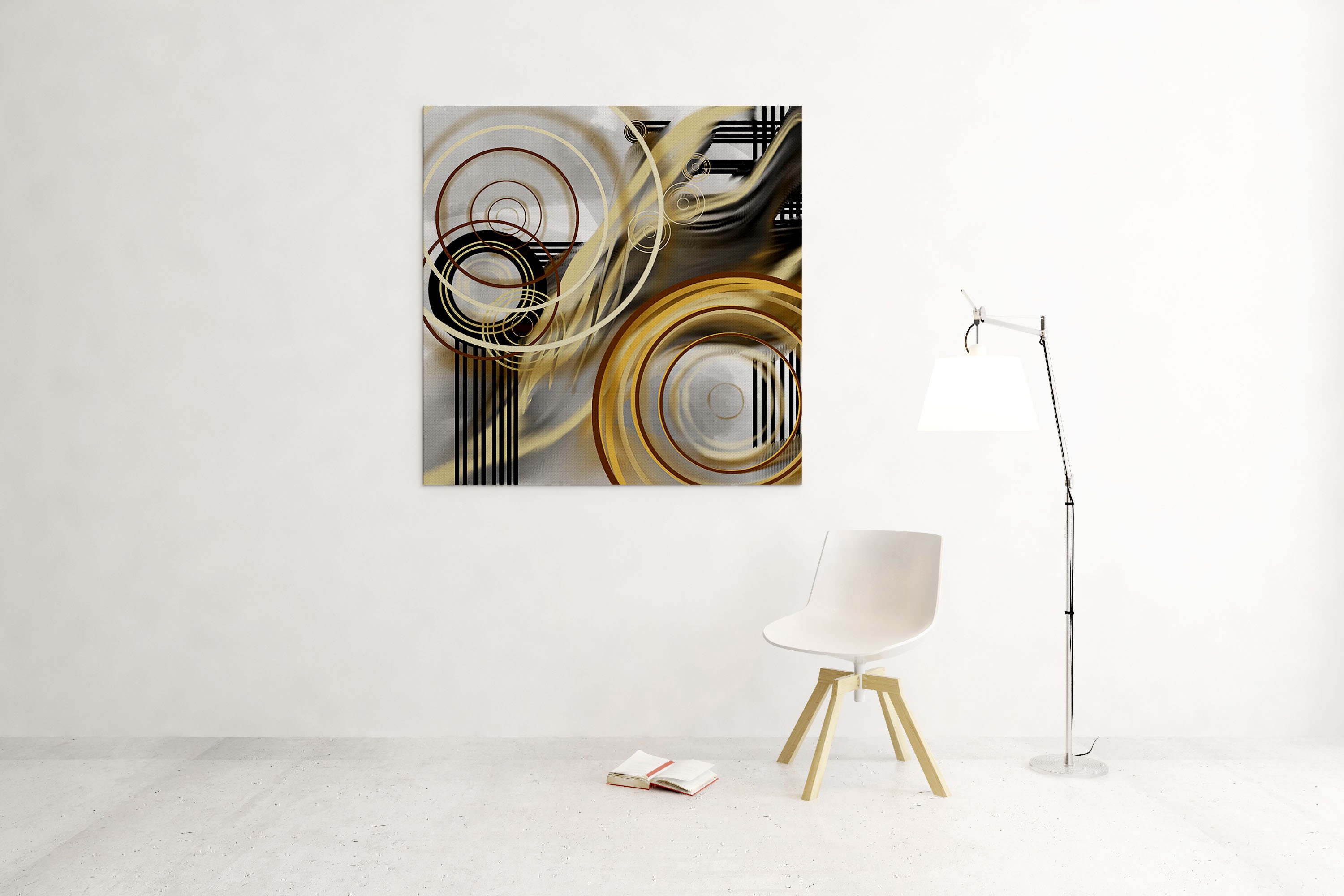 Square wall art Abstract art print Trendy wall art Artwork for Etsy