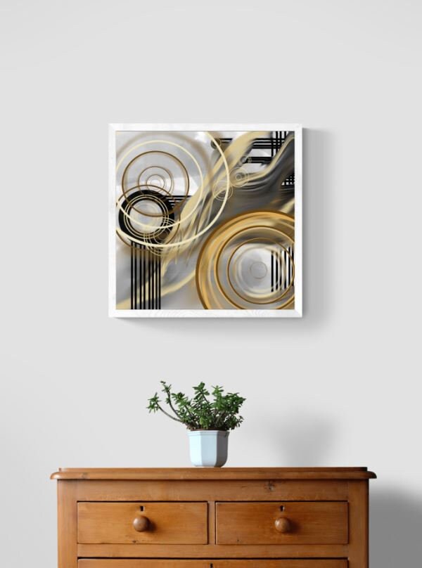 Square wall art Abstract art print Trendy wall art Artwork for Etsy