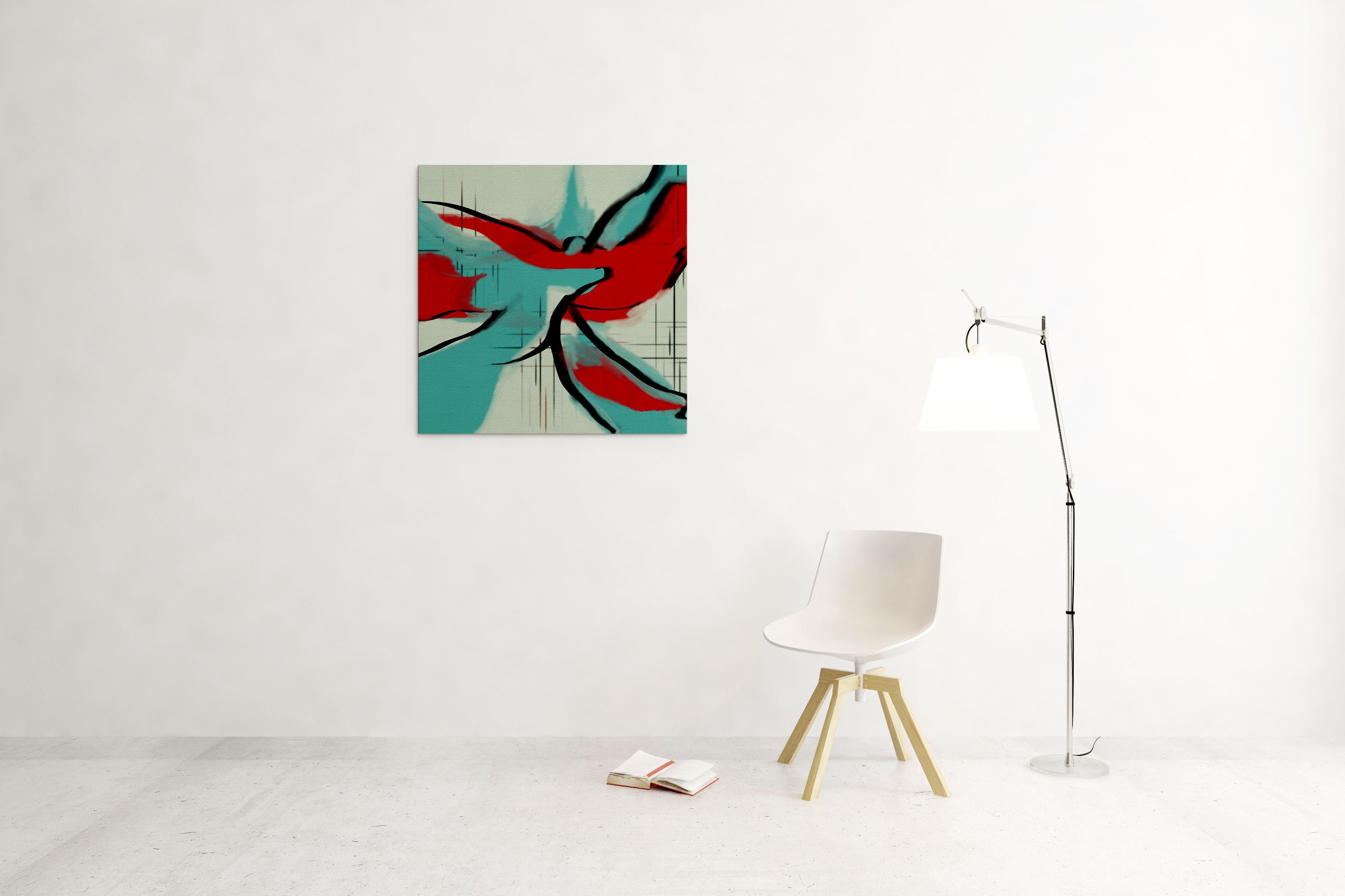 Cheap wall art Abstract art print 12x12 Trendy wall art Etsy