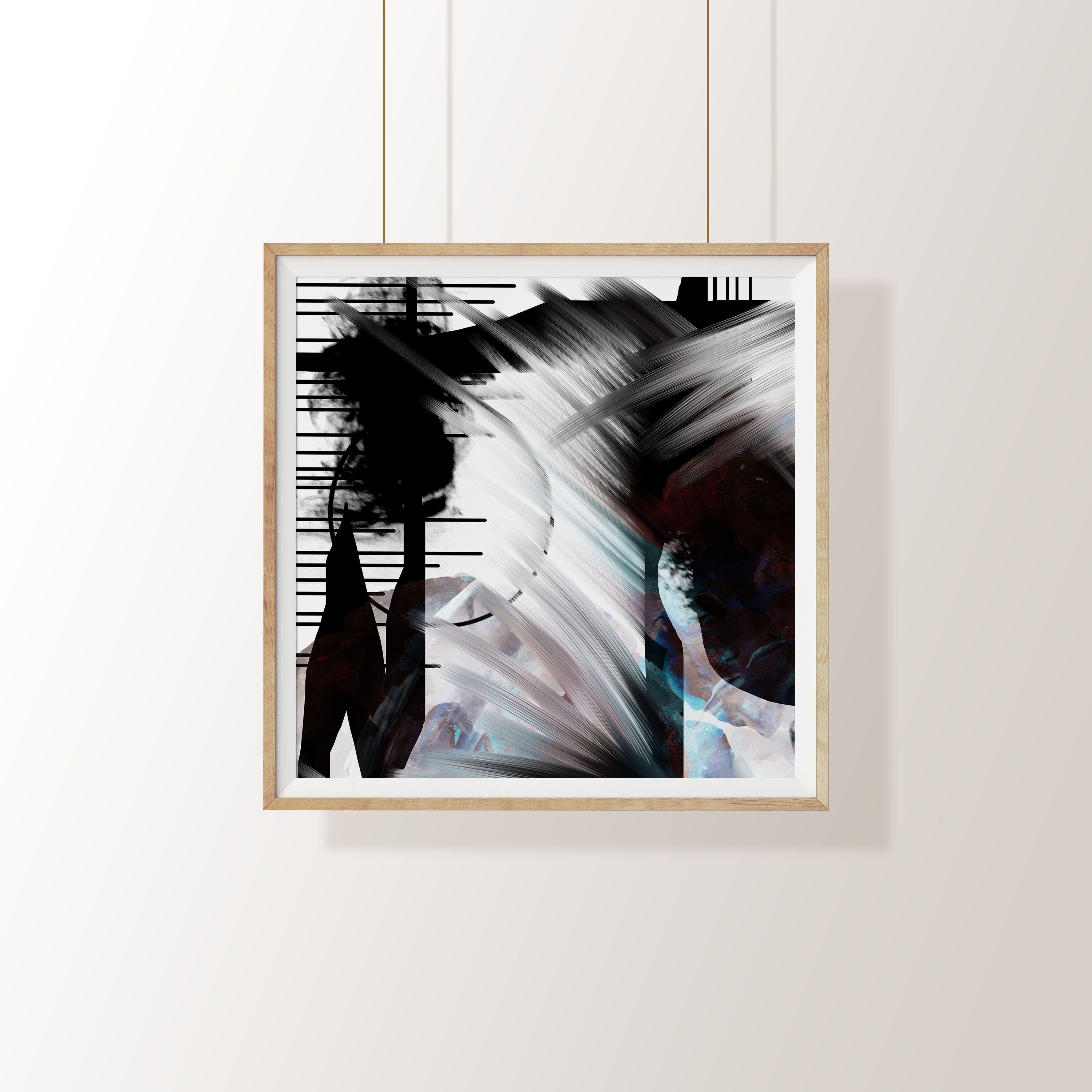 Printable square wall art 12x12 Trendy wall prints digital Etsy