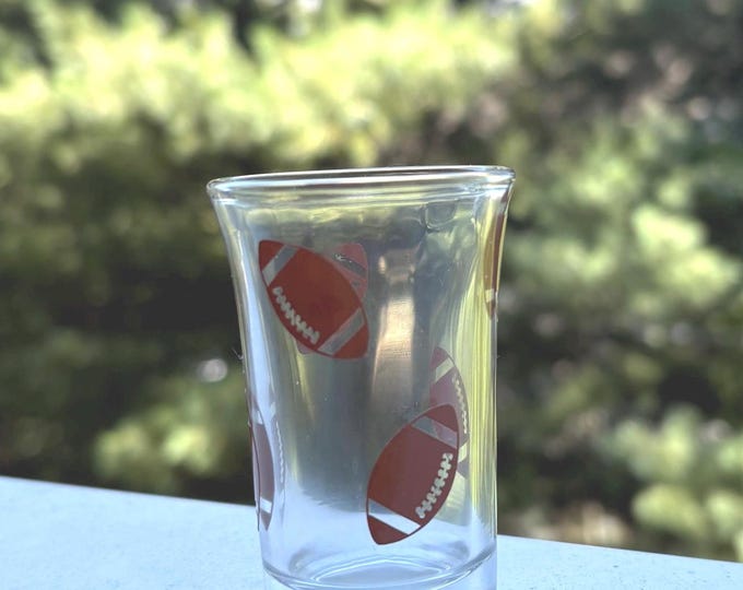 Football Shot Glass: Game Day Party Drinkware