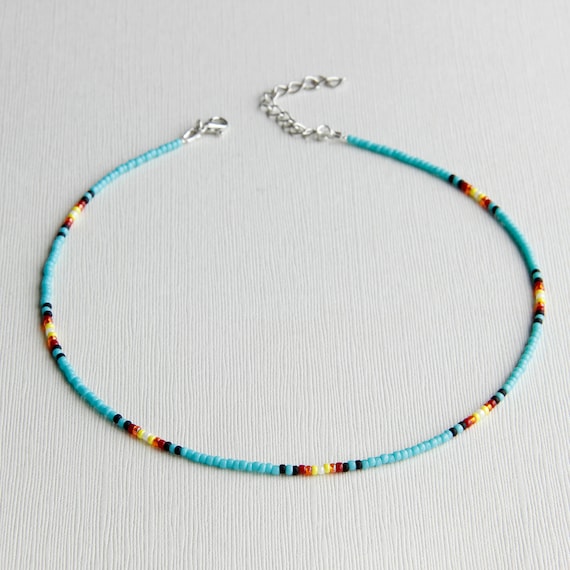 Native american turquoise shop choker necklace