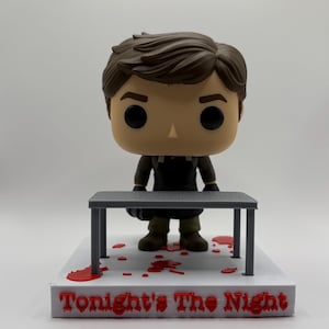 The Bay Harbor Butcher Display Stand for Dexter Morgan Funko Pop!