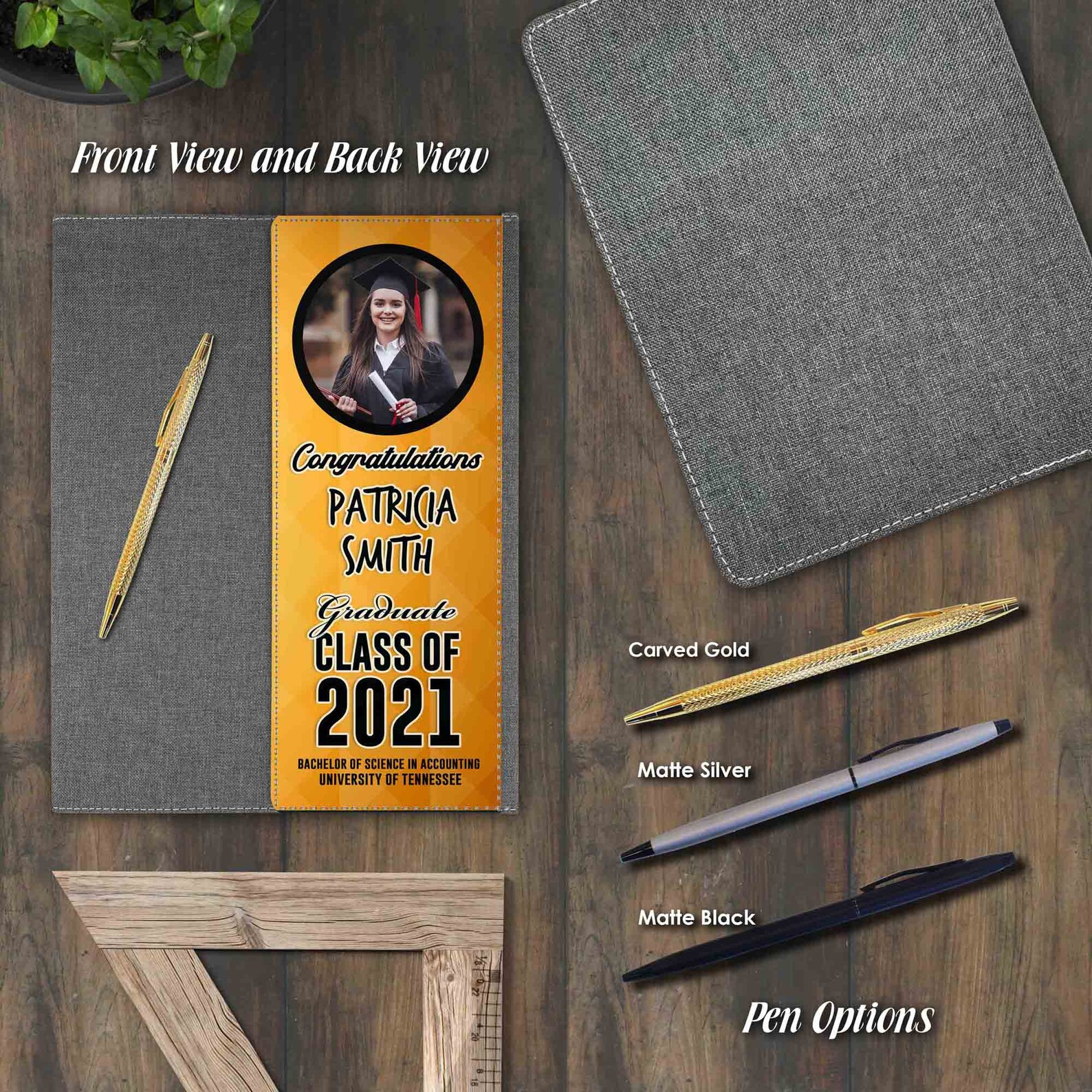 Custom Graduation Notepad Graduation Gifts Personalized Etsy