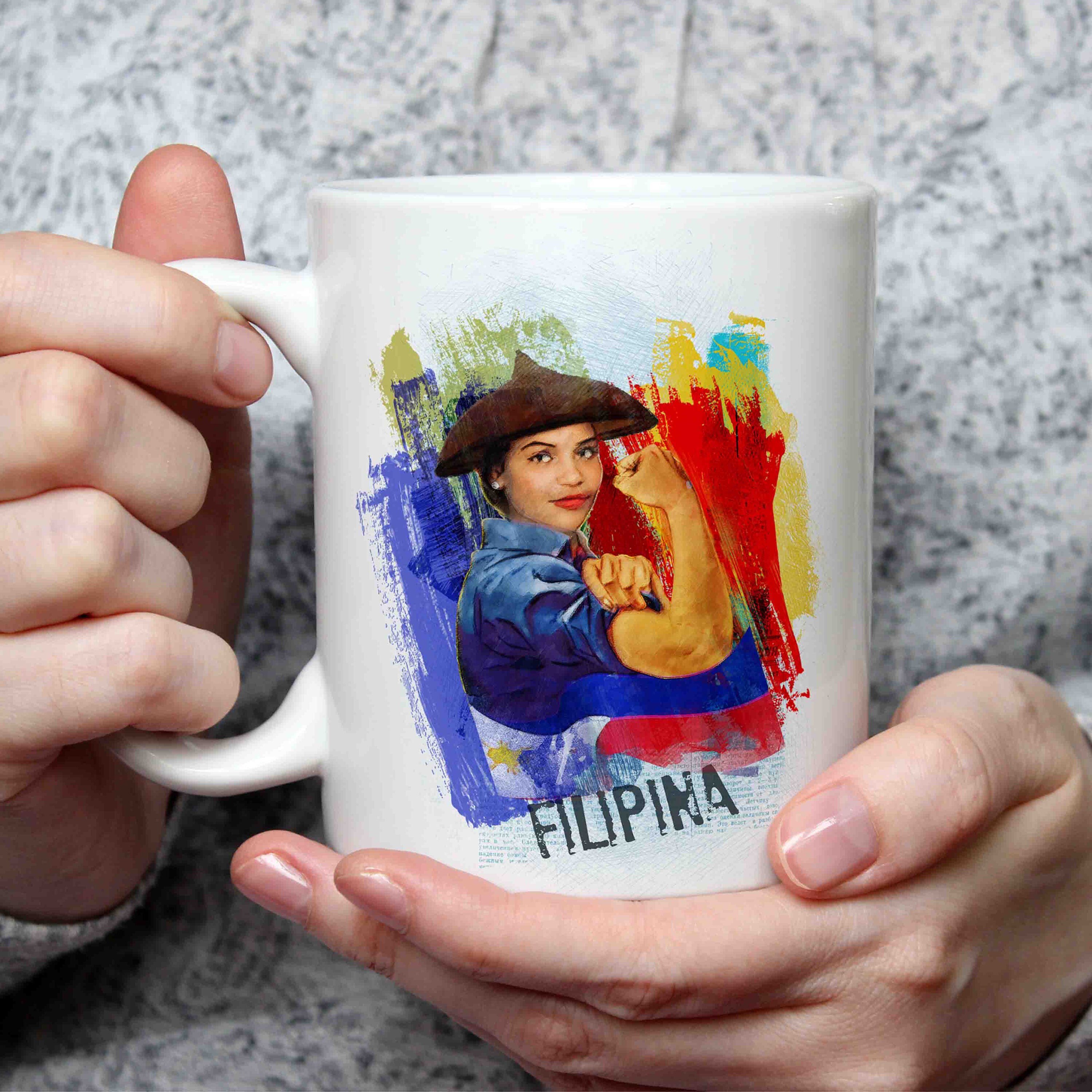 Filipina Mugs Personalized Custom Philippine Mugs Etsy